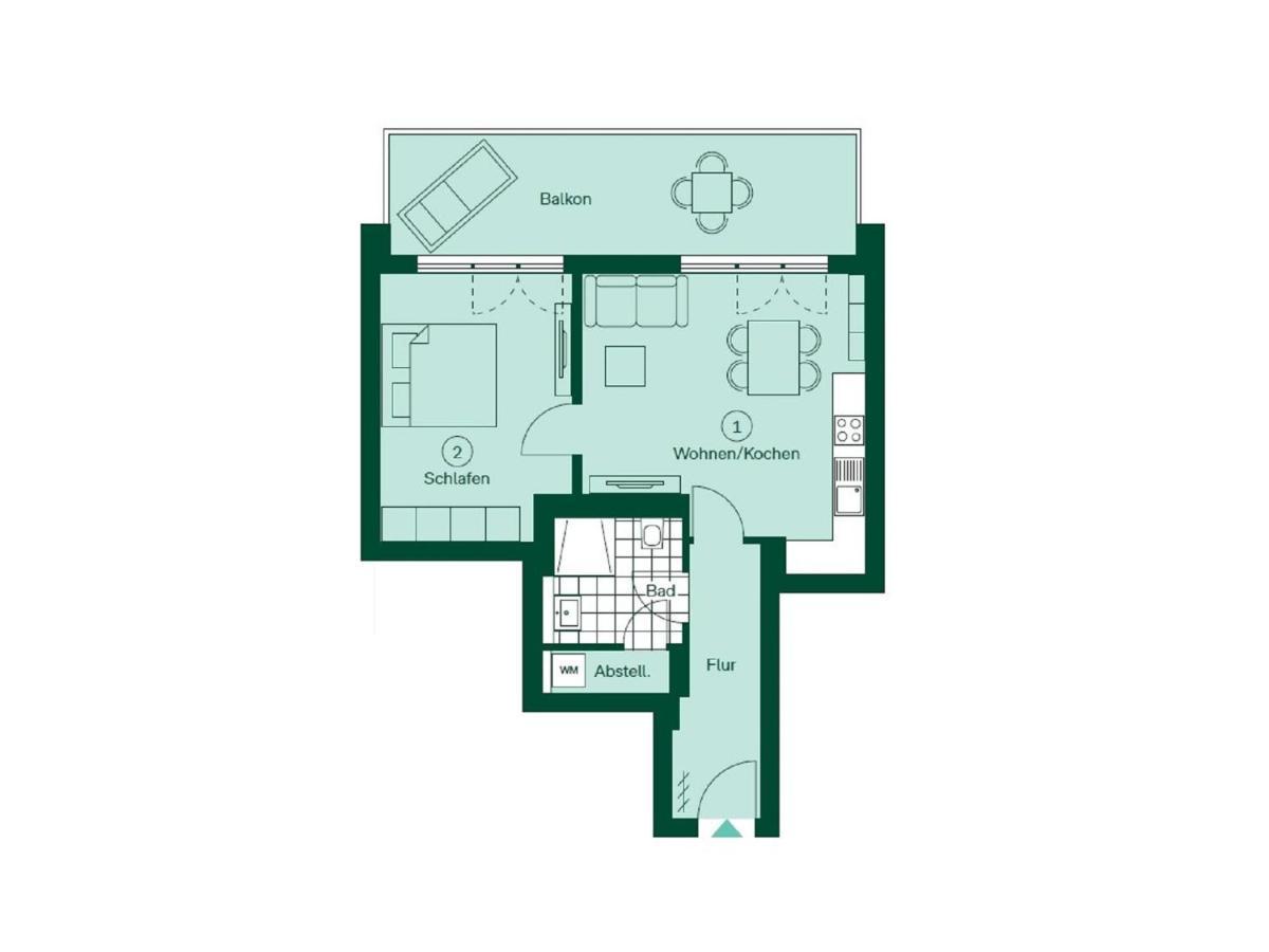 Apartment "Haffblick" - Haffresidenz Garz (Usedom) Exterior foto